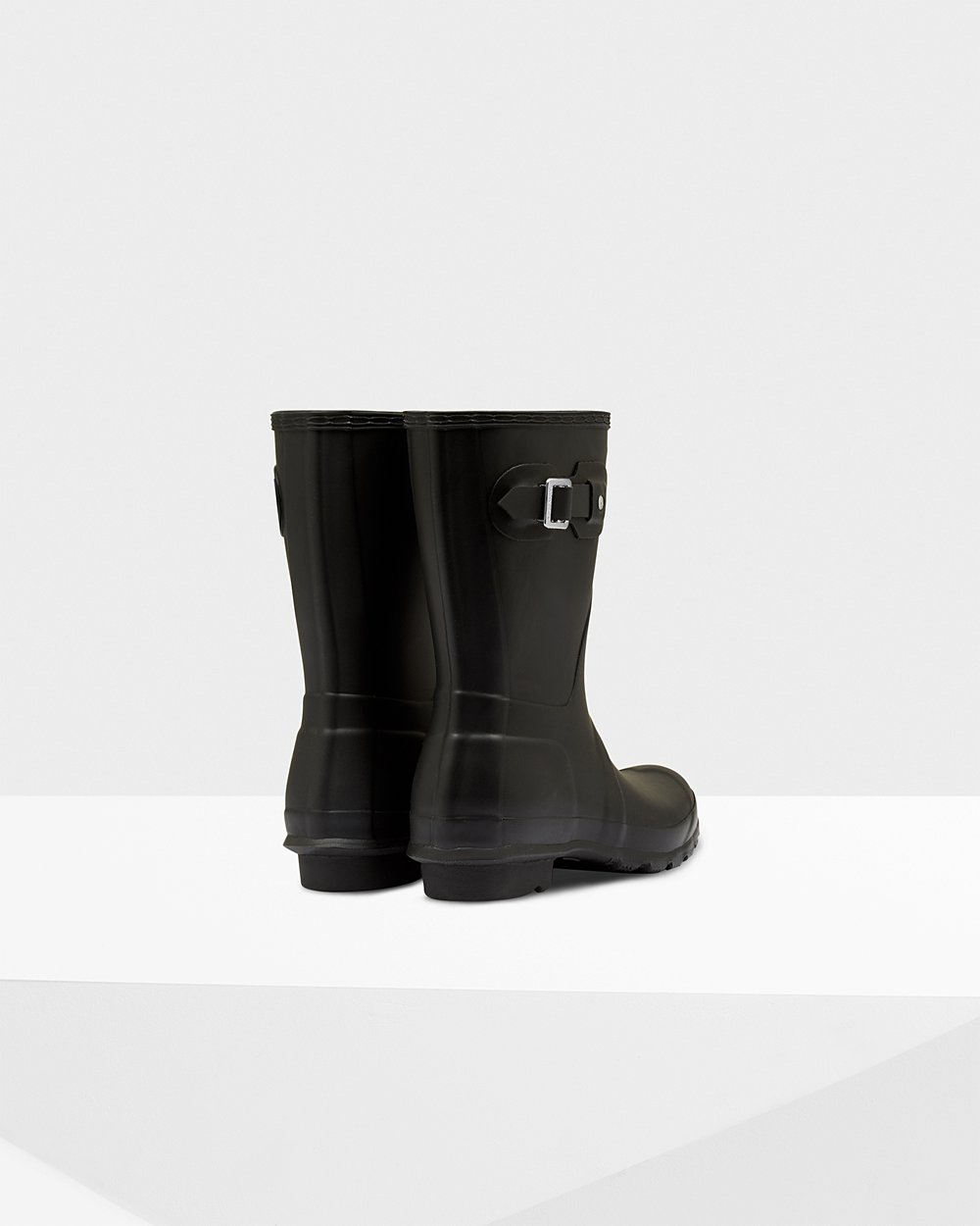 Botas De Cortas Original Hunter Mujer - Negros - 571304MCL